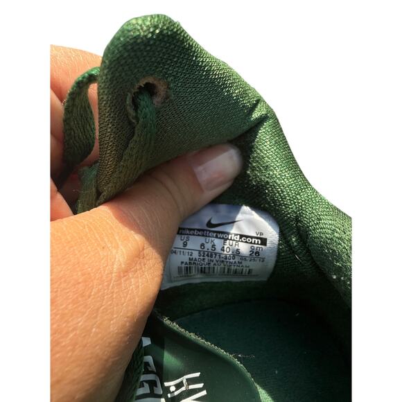 Womens Nike Hyperaggressor TB 524871 300 Green Basketball 2012 Sneakers Shoes - Picture 6 of 6